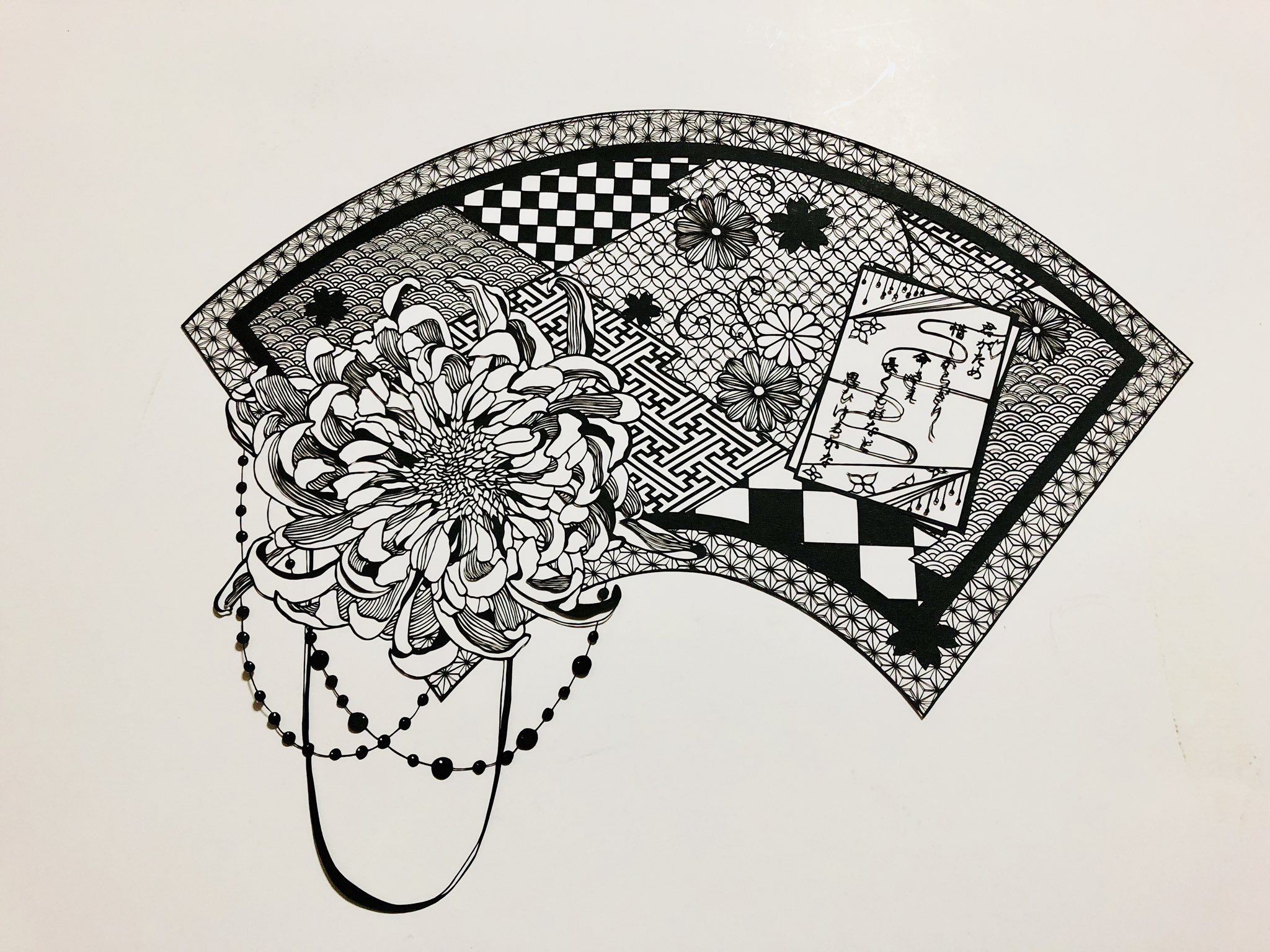 なつのき 切り絵 誰かの推し作家になりたい 切り絵です T Co Dfgipb2boz Twitter