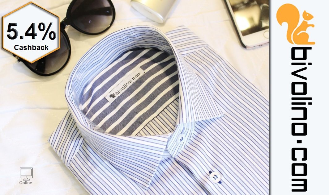 5.4% Cashback @Bivolino
 Supplier of beautifully crafted shirts! 🥼👔🧥 synced.io/visit/p?uid=15…