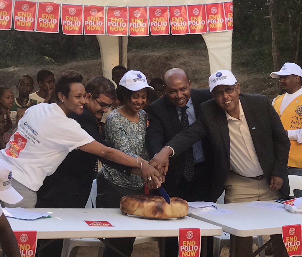 Celebrated #WorldPolioDay at Entoto Polio Eradication Park! Ethiopia has taken bold action in the fight against polio in the GPEI. We are on the verge of global eradication, but as long as polio exists anywhere, it’s a threat to children everywhere. #EndPolio #VaccinesWork