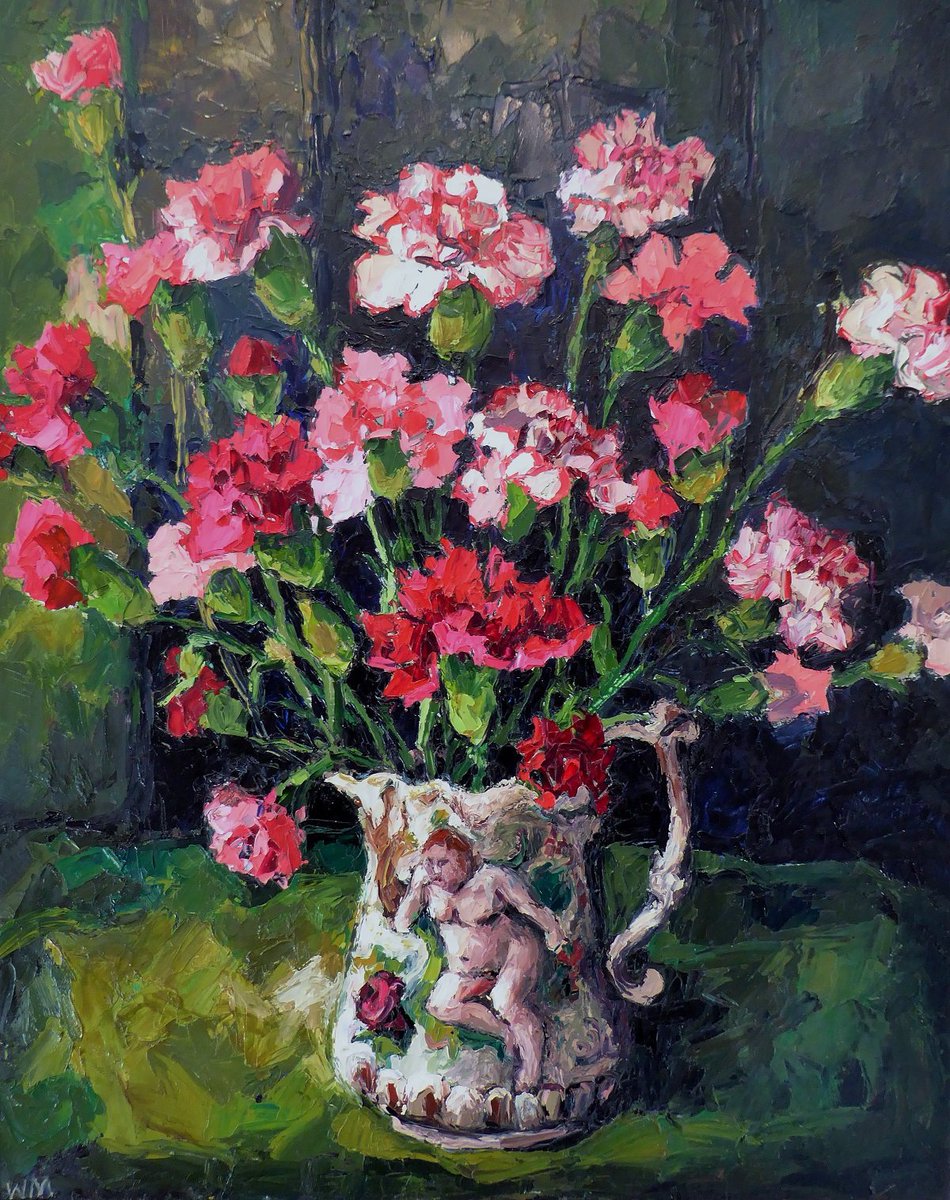 OrielMimosa's tweet photo. Bit of a treat in the #gallery this week ...new pieces in from Wendy Murphy! See Wendy's page for more information about her work, or drop into the gallery and see us. https://t.co/WARP5Lv9G9 #art #oilpainting #Wales #Welshart #Llandeilo https://t.co/9tlz99HHil