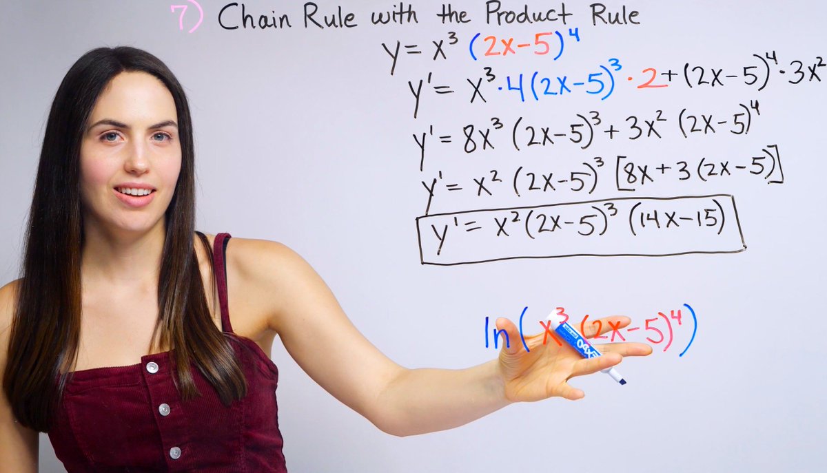NEW VIDEO!🤷🏻‍♀️Because you can never have enough chain rule? youtu.be/U_qp0isxQYU
