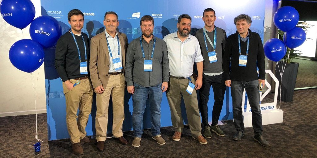 GrupoICA's tweet photo. 👋 Decimos adiós al #LRESP2019 con todo el equipo de #GrupoICA que ha asistido al @Liferay_es Symposium de este año. ¡Muchas gracias a la organización! 👏 https://t.co/7tSDqy45gF
