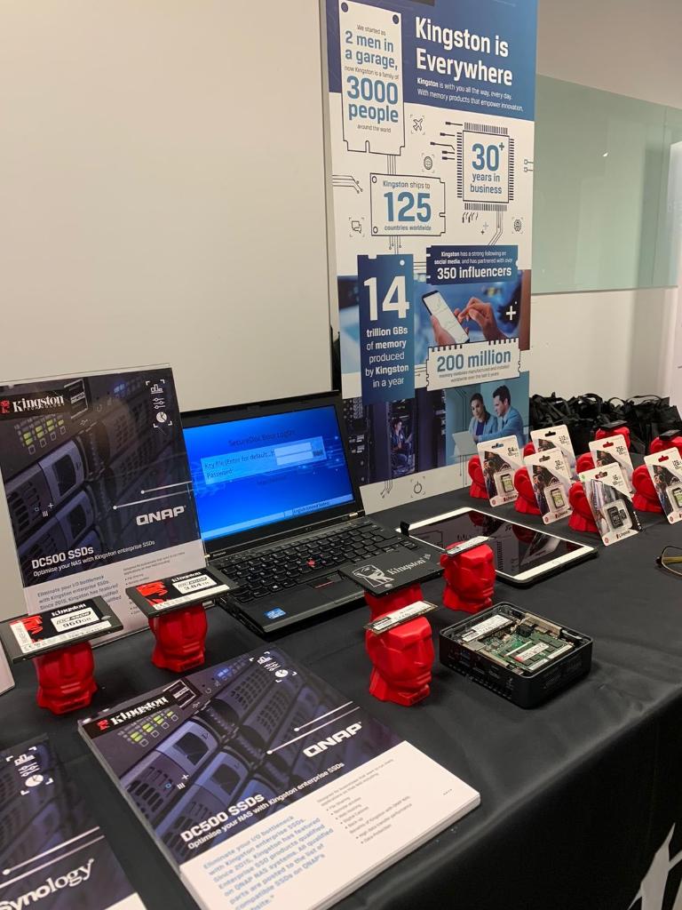 KingstonTechBiz's tweet image. Kingston has been presenting here at #TechBriefNordic  with @Pasi_Kingston and our other Kingston Tech Experts, exhibiting our latest product launches and technology! 🙌 Check out our webiste for more information on Kingston Storage Solutions! 👉 kings.tn/2MInLMt