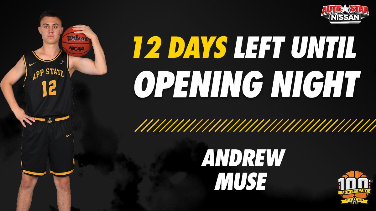 AppStateMBB's tweet photo. Down to 1⃣2⃣ days until our season opener on Nov. 5 #TaketheStairs https://t.co/wyX770Gi0d