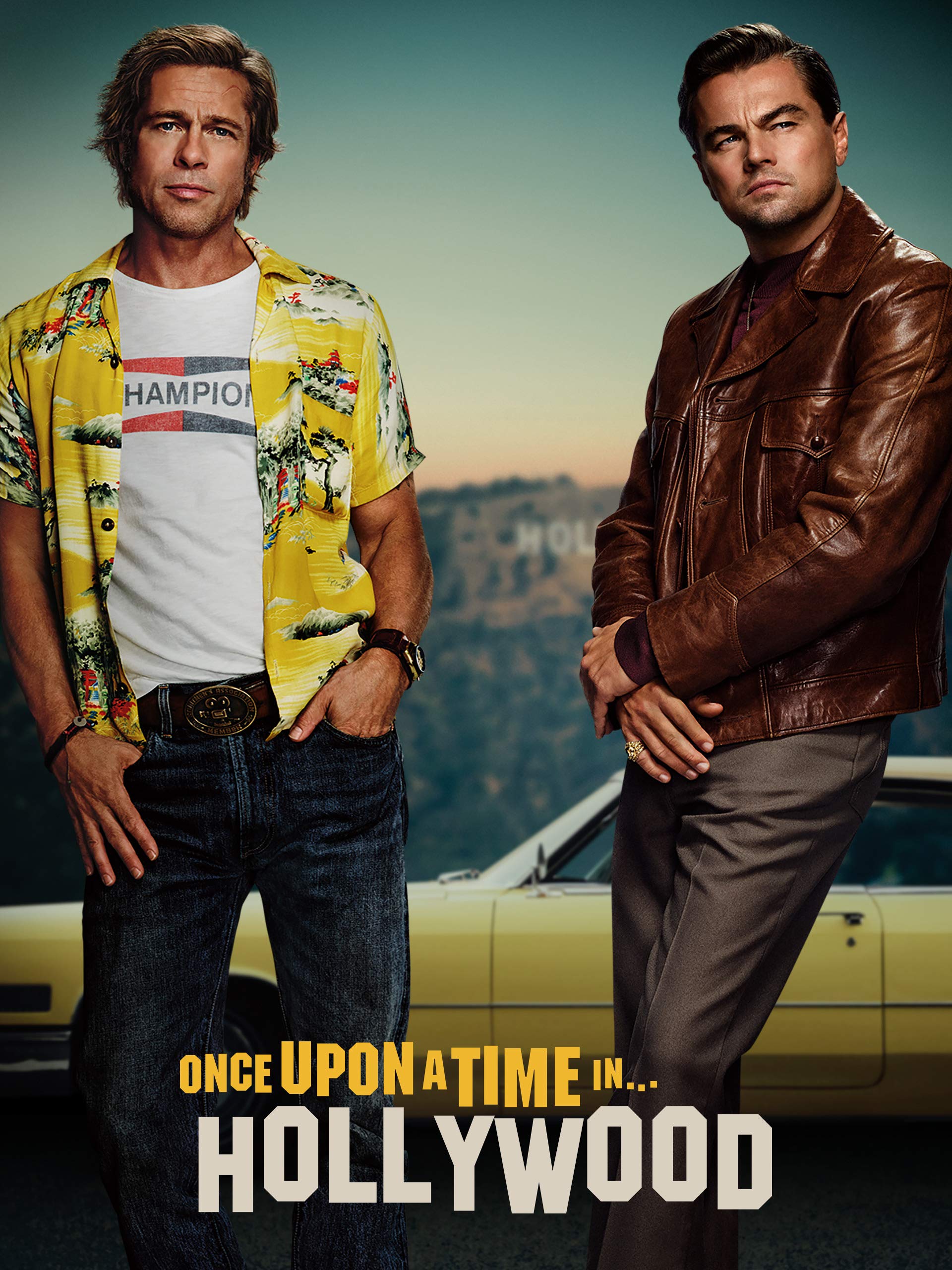 однажды в голливуде на английском. In hollywood, 2019. однажды в голливуде на английском. однажды в голливуде 2019 постер. однажды в голливуде тарантино постер.