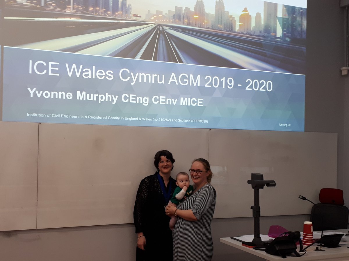 Youngest <a href="/ICEWalesCymru/">ICE Wales Cymru 🏴󠁧󠁢󠁷󠁬󠁳󠁿</a> Chair, and youngest AGM attendee :)