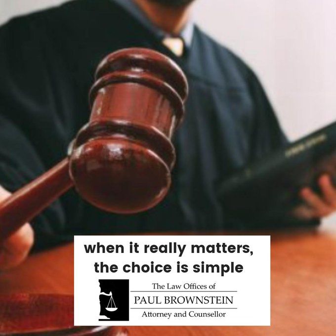 Find yourself in need of an #attorney? Get effective help for your legal troubles with an experienced attorney at the Law Offices of Paul Brownstein: buff.ly/2A6M7LC