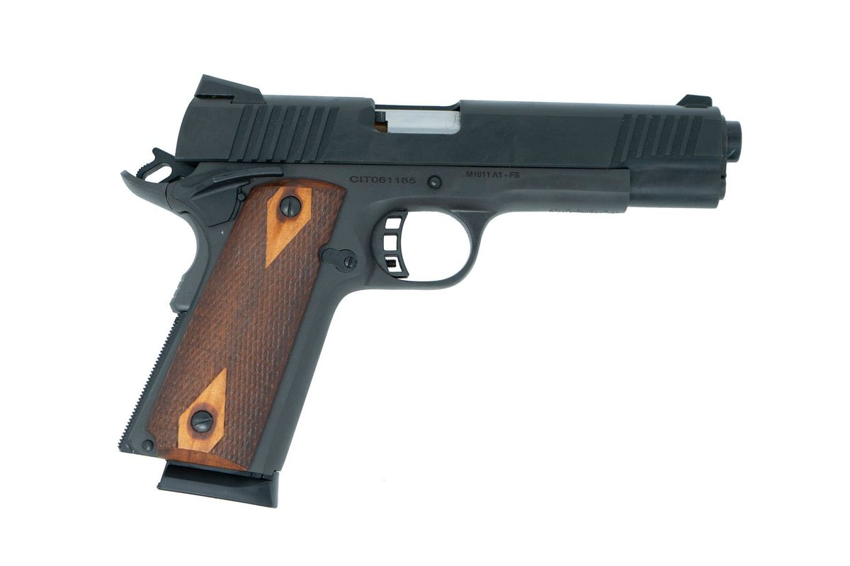Now Featuring the Citadel M1911 Government Caliber Pistol by @legacysportsint. With 9rd, 2 mags, wood grips, skeletonized hammer & trigger, beavertail.

#msr #gunmemes #msrdistribution #legacysports #legacysportsinternational #1911 #citadel1911 #citadelm1911 #1911life #rangeday