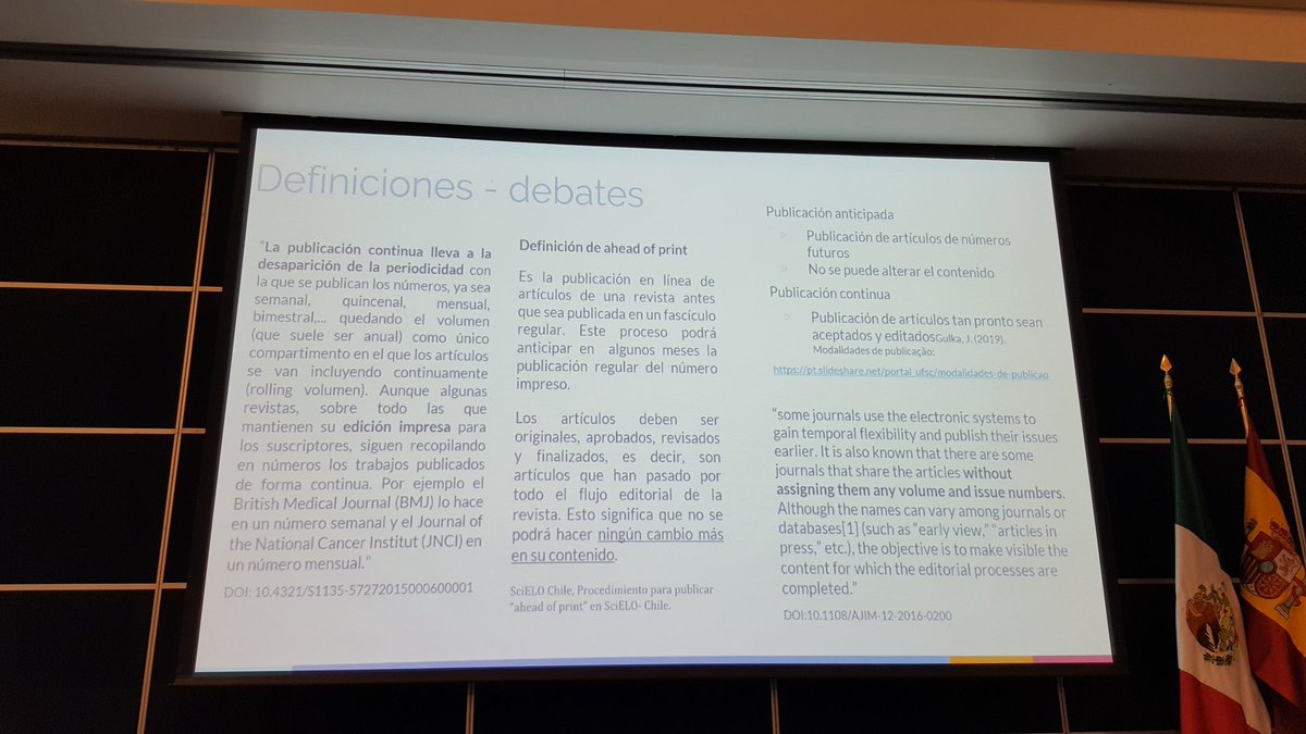 SCImagoEPI's tweet photo. ¿qué es ahead of print?
la respuesta y otras infos sobre nos cuenta Liliana Andrea Sánchez Islas en #CRECS2019 #CRECSGDL @UPGdl https://t.co/I3m6aFrfI7