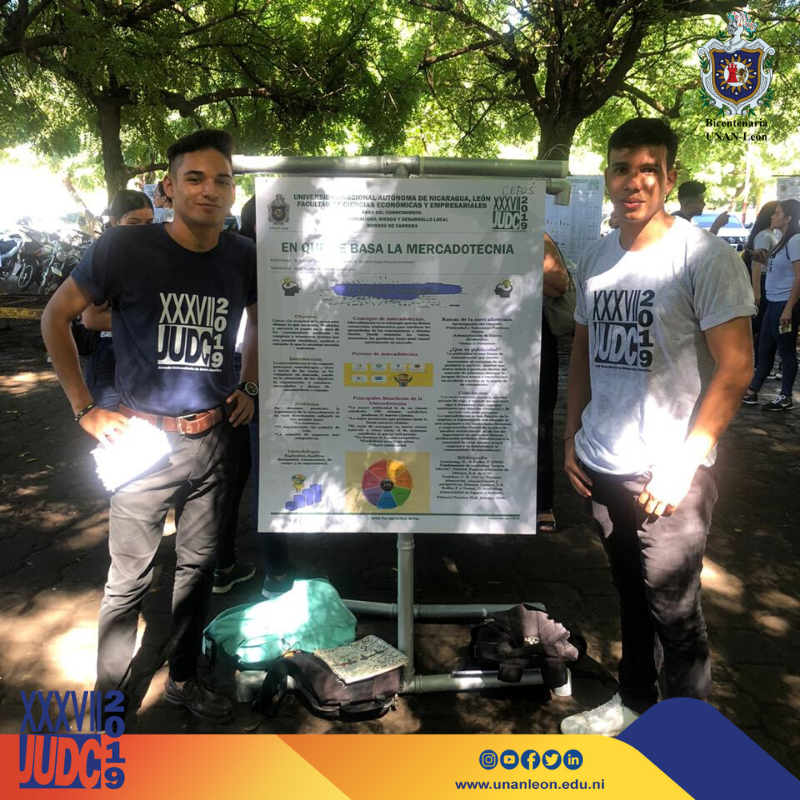 unanleon's tweet photo. #EnDesarrollo
Jornada Universitaria de Desarrollo Científico #JUDC2019.
Facultad de Ciencias Económicas y Empresariales.
#BicentenariaUNANLeón
#UNANLeón #JUDC https://t.co/giiKgu6GvA