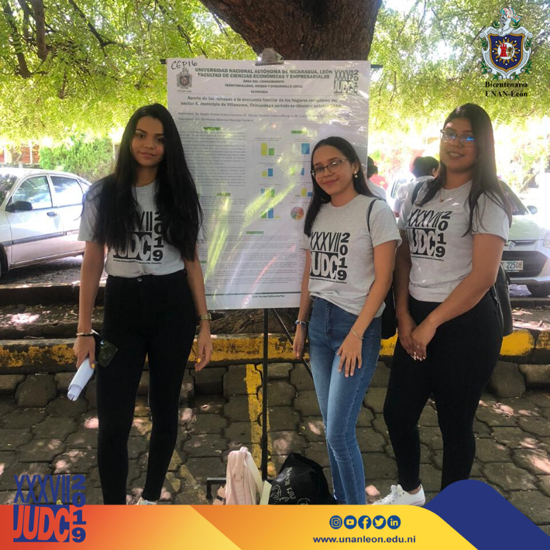 unanleon's tweet photo. #EnDesarrollo
Jornada Universitaria de Desarrollo Científico #JUDC2019.
Facultad de Ciencias Económicas y Empresariales.
#BicentenariaUNANLeón
#UNANLeón #JUDC https://t.co/giiKgu6GvA