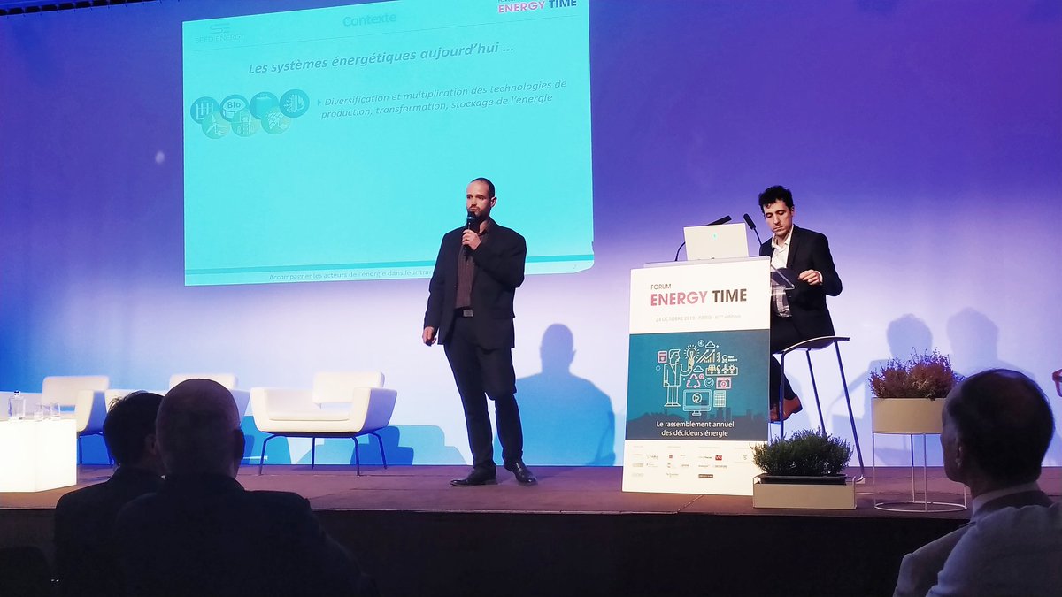 Les #Pitchs de l'énergie, c'est maintenant à #EnergyTime !
Découvrez <a href="/SeedEnergy_fr/">SEED-Energy</a>, qui veut rendre ses clients plus autonomes dans l'étude, la conception, la gestion et l'optimisation de leurs systèmes énergétiques. ⚡