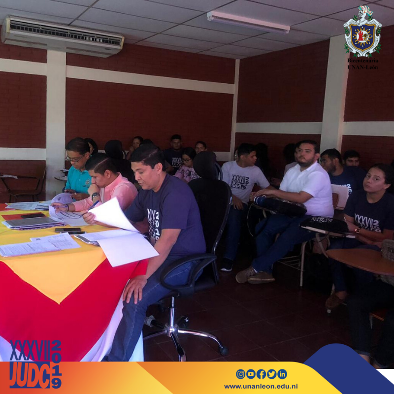 unanleon's tweet photo. #EnDesarrollo
Jornada Universitaria de Desarrollo Científico #JUDC2019.
Facultad de Ciencias Económicas y Empresariales.
#BicentenariaUNANLeón
#UNANLeón #JUDC https://t.co/msgvFRwdbn