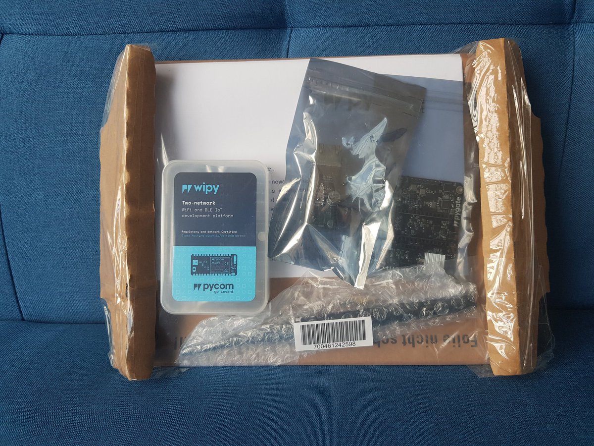 JohnCassidyGB's tweet image. Nothing to see here.  Just the future world record holder for a LoRa micro multi-channel GW with PoE receiver.

Ladies and Gentlemen, I give you the #Pygate.

It looks great and the @pycomIOT team have moved the needle yet again.

Can't wait to get started and thank y'all.