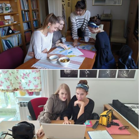CZM_OS's tweet photo. Imamo nove volonterke! 🤗👭
Volonterke su studentice socijalnog rada na praksi i bit će neko vrijeme kod nas 👌 https://t.co/q4gIRDaCNC
