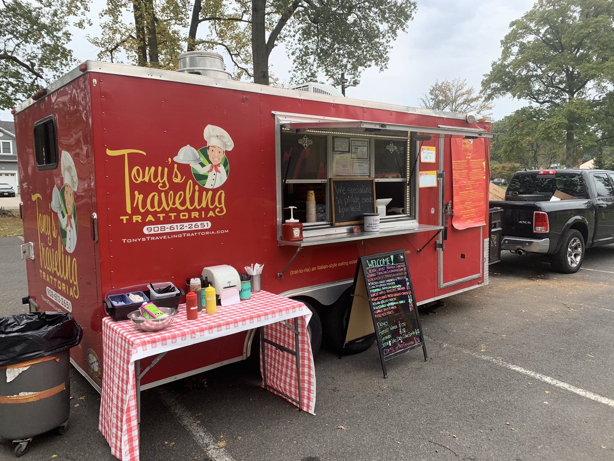 Good morning it’s a beautiful fall day and we will be at Verizon in basking Ridge from 11 - 130pm serving awesome food.  This is one of the last two dates we are scheduled at Verizon, weather permitting we will be there on Halloween,  that is not looking great long-term forecast