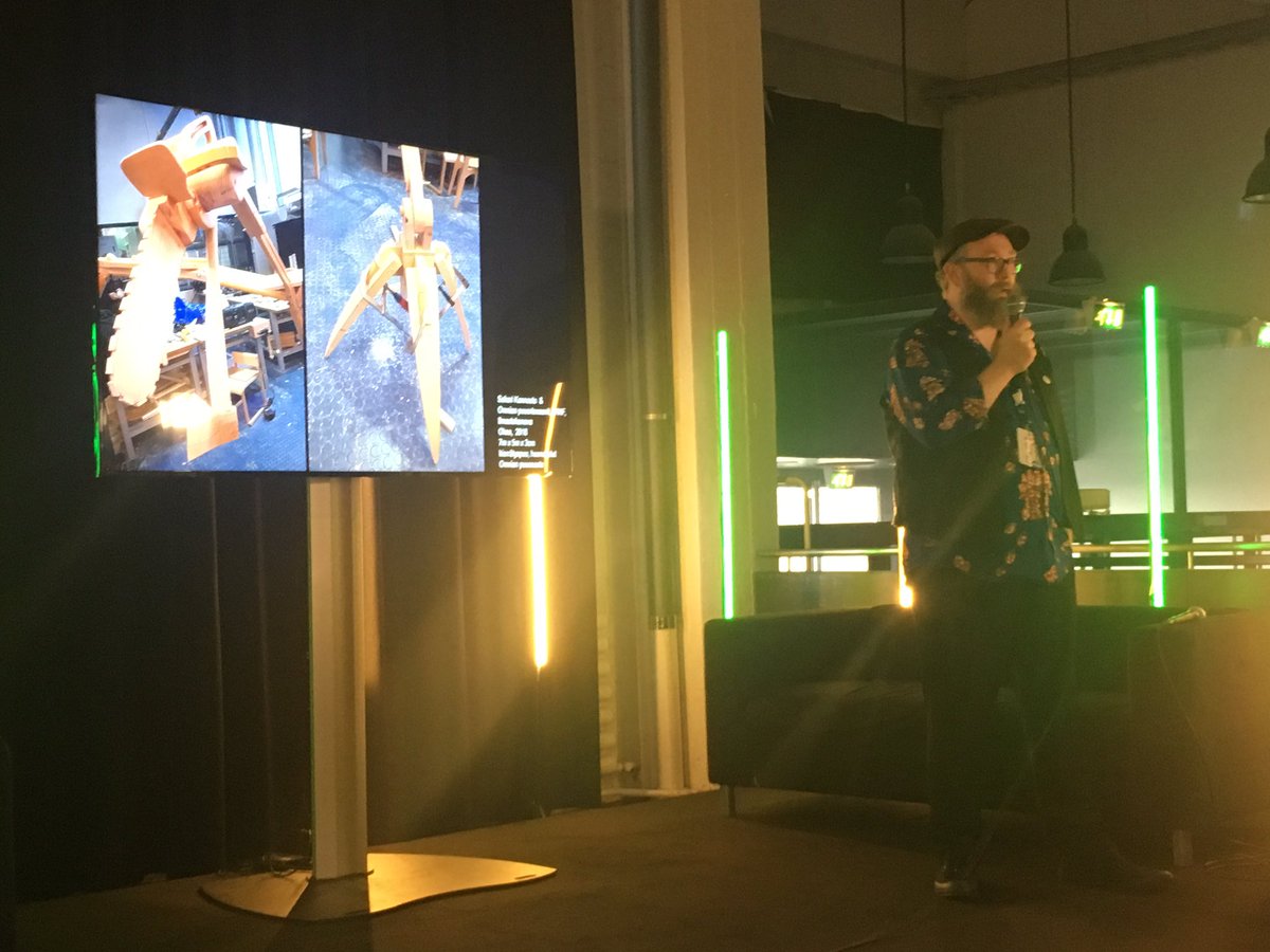 ”Taiteilijalla on tärkeä rooli oman taiteen ohella kasvattaa tulevia sukupolvia ekologiseen ajatteluun” Sakari Kannosto, kuvanveistäjä #ilmastonmuutos #ilmastotaide #lifthelsinki2019  <a href="/ilmastokanava/">Ilmastokanava</a> <a href="/taiketweet/">Taike</a> <a href="/LIFThelsinki/">LIFT Helsinki</a>