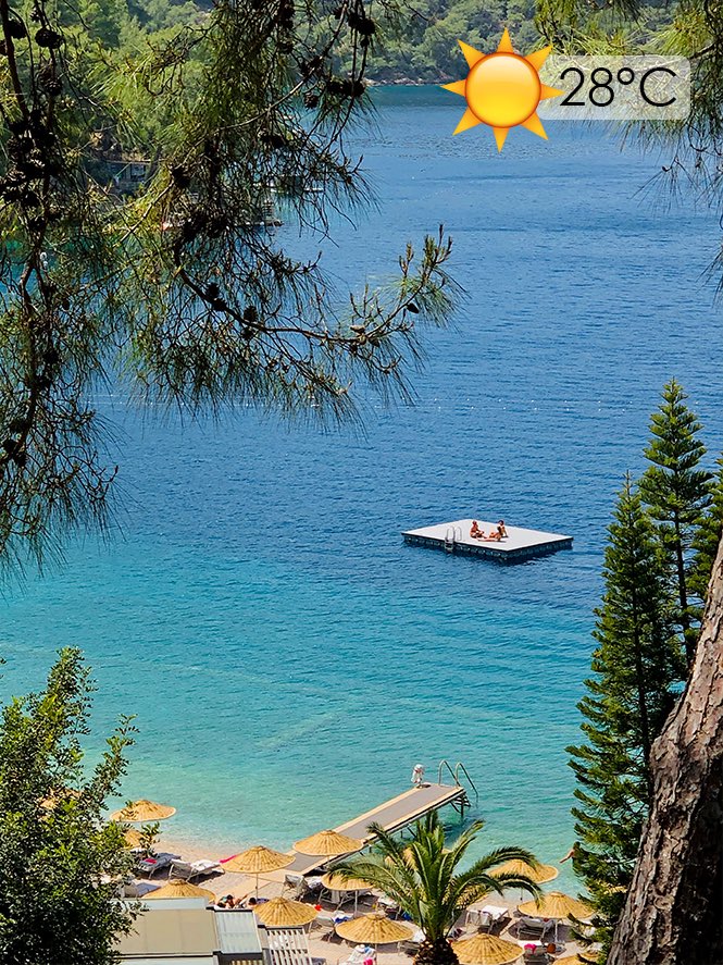 HillsideFethiye's tweet photo. Nature’s irresistible colors and the lovely weather at 28 degrees invite you to a #hillside kind of day! And all you need to do is, to feel good! 🌲🌞✨ https://t.co/1lfeatY1o1