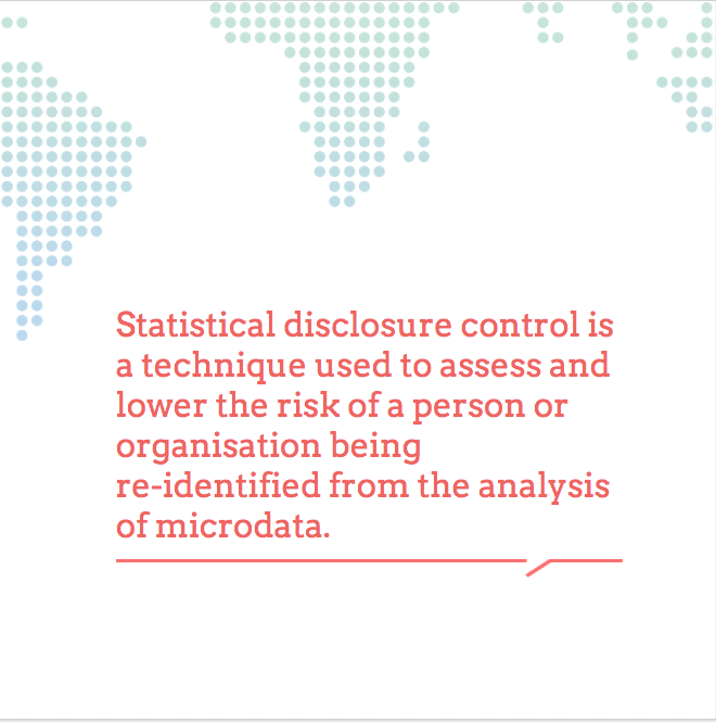humdata's tweet photo. What is statistical disclosure control and why does it matter to humanitarians?
To learn more, join us on 31 October at 14:30 - 15:30 CET for a Community Call with @Refugees @REACH_info and @JIPS_profiling: https://t.co/8TVnnsgUJf https://t.co/eOO5noXCk4