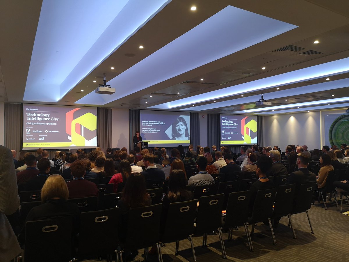 chainvine's tweet image. @NickyMorgan01 Technology Intelligence Live @TelB2BEvents #Techintel19 technology is for all and must help all @ONOUKSV