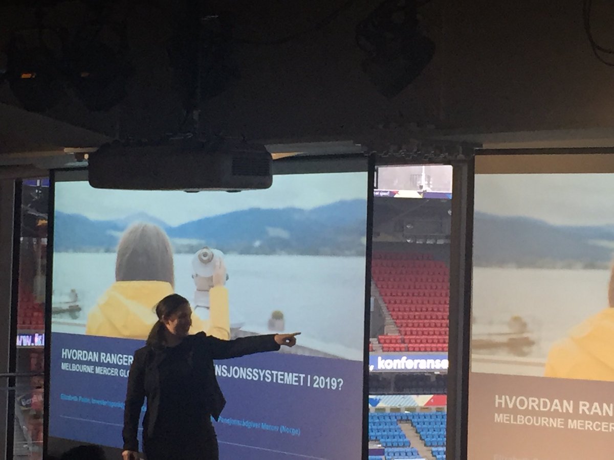 How does your pension system stack up and what needs to be done asks #elizabethpaine at the #mercerdcconference in Oslo today