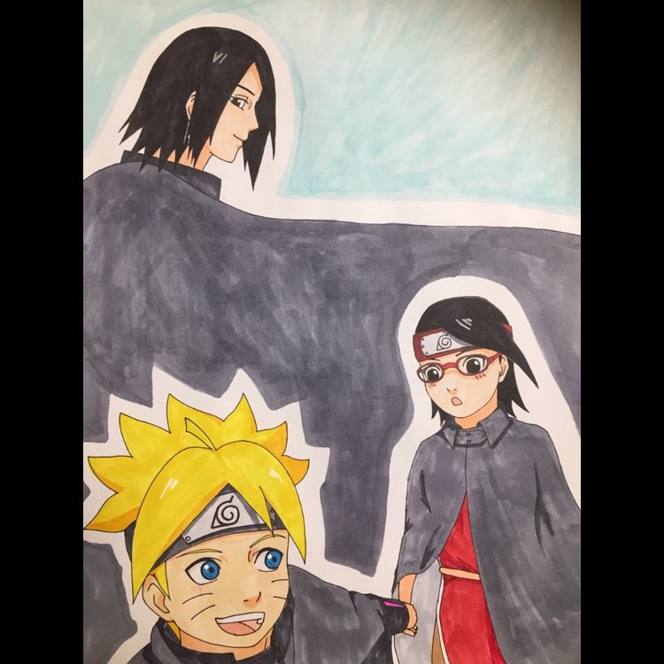 TeamBoruSara's tweet photo. #Boruto #BoruSara #Sarada #Anime #Naruto #Manga #ボルサラ #TeamBoruSara #うずまきボルト #うちはサラダ 
by 愛絵 https://t.co/lNhXtZiHHP