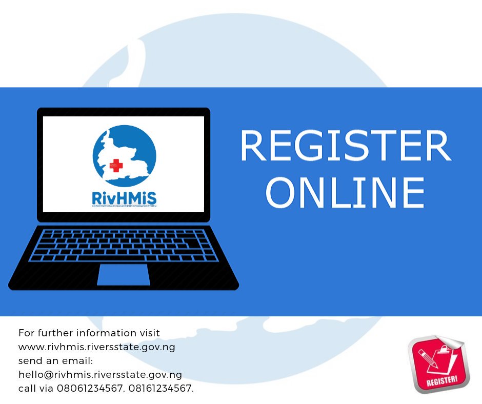 rivhmis's tweet photo. #Knowthefeatures 01
The portal supports registration and verification of medical practitioners in the state and also aids registration of patients online.
#RivHMiS #rivers #rvsg #HealthForAll #Health https://t.co/QRHV2ilFyD