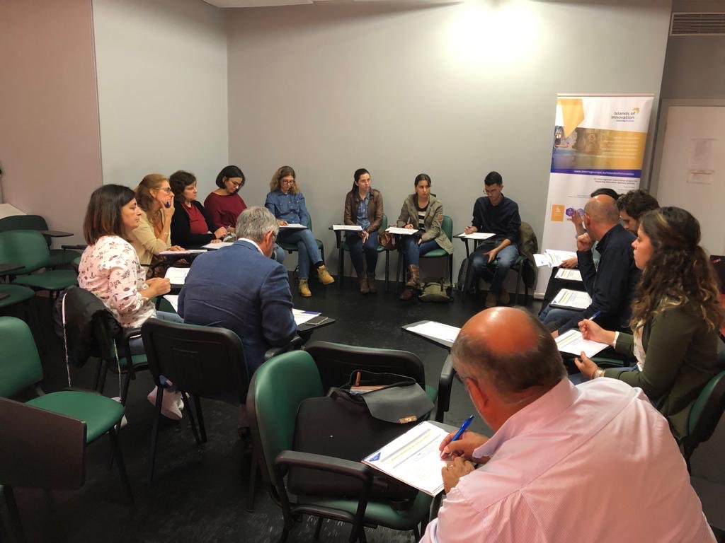 The <a href="/Islandsofinnov7/">Islandsofinnovation</a> working group applying the Tipping Wheel to the #agriculture and #agribusiness sector of #terceiraisland 
#azores #innovation #sustainability #interregeurope <a href="/INTERREGTweets/">Interreg Tweets</a>