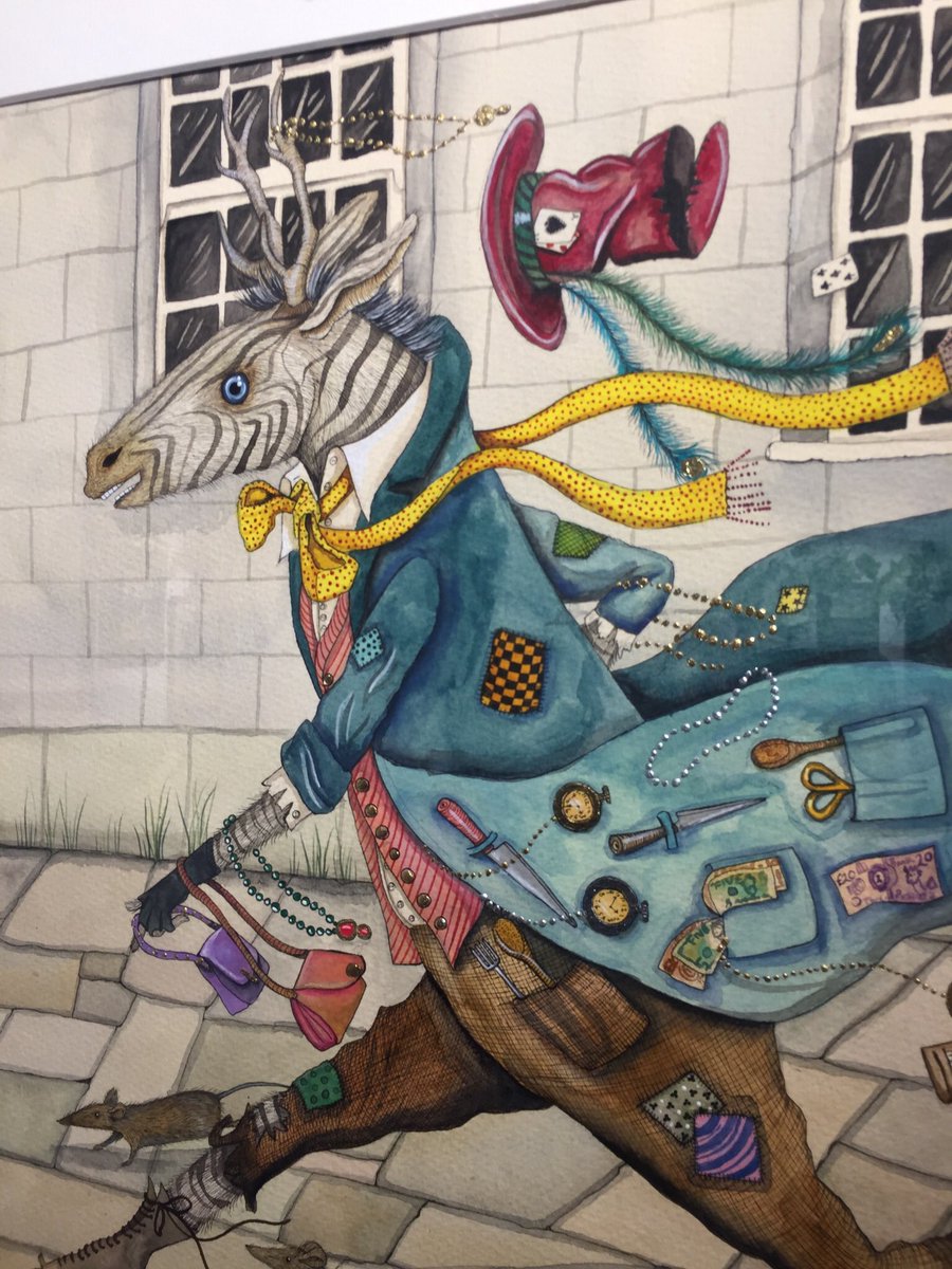 508kingsroad's tweet photo. This week in the gallery, we have the incredibly talented Emily Woodard. Her illustrations are extraordinary. #illustration #illustrator #artgallery #508gallery #emilywoodard https://t.co/526Otdo7EJ