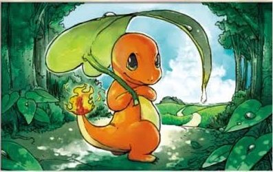 デイセン A Twitteren ポケモンカード 一押しのヒトカゲは 小泉先生 Kotetsu0222 のサンムーン世代 Sm6a 絵柄の無邪気な少年少女的な可愛さはもちろん 背景が素晴らしい 葉をみるに水滴が 雨が降っていた様だ ヒトカゲ達は雨避けのために葉を傘がわりに