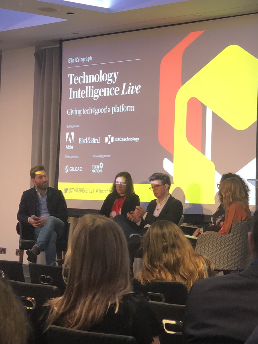 AnasNader's tweet image. Great insights from @DanielKorski, Lisa Hollins &amp;amp; other panellists at #TechIntel19 tech4good event, discussing the transformative role innovators &amp;amp; SMEs can play in the #GovTech revolution and some of the challenges #scaleups still face on this mission. @heypatchwork @PUBLIC_Team