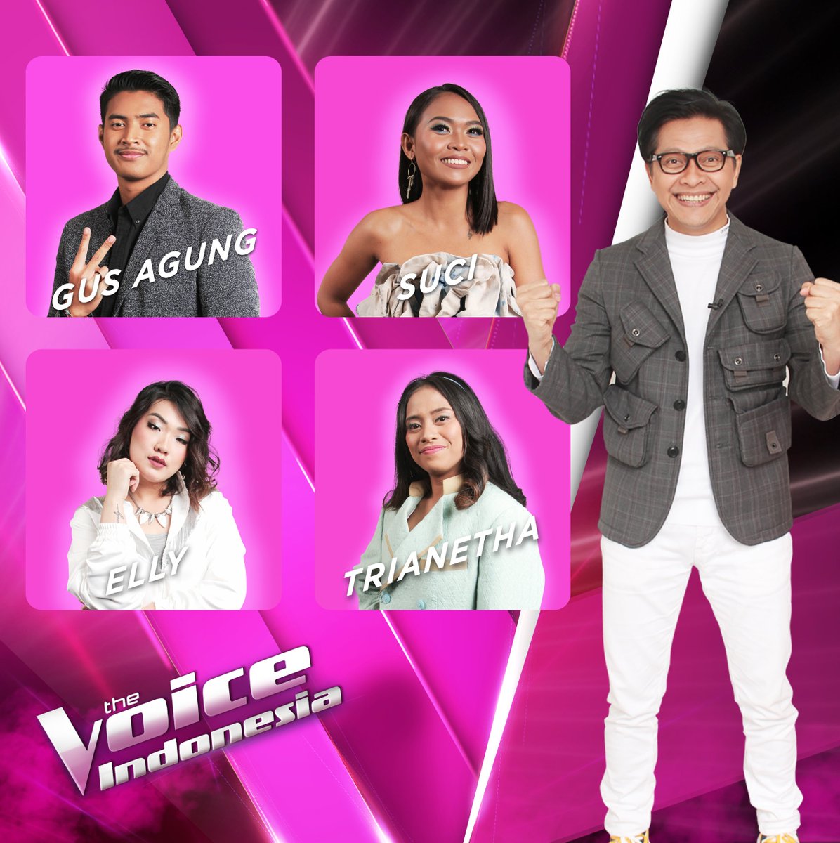 Inilah para jagoan di #TeamArmand yang siap tampil di babak Live Round malam ini di <a href="/TheVoiceGTV/">THE VOICE INDONESIA GTV</a> #TheVoiceIndonesia #TheVoice4Indonesia #LiveRound1