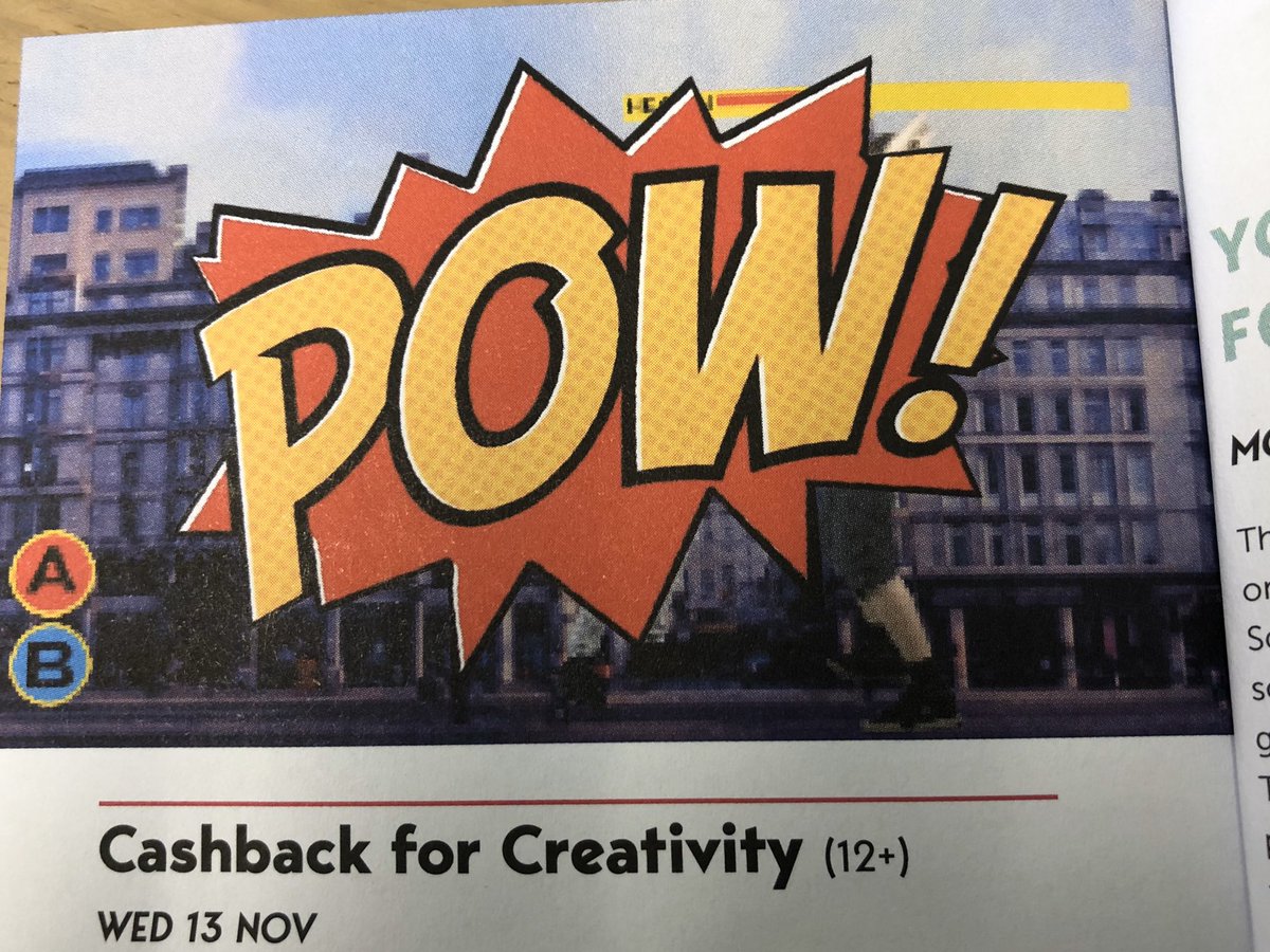 WildbirdMoray's tweet photo. Only a few weeks away and amazing to see the brochure...a chance to see some of our @EdenCourt @CB4Creativity films @InvFilmFest we are compiling our films this week!!🤘#CashbackCreates @CashBackScot https://t.co/hg9vh617oL