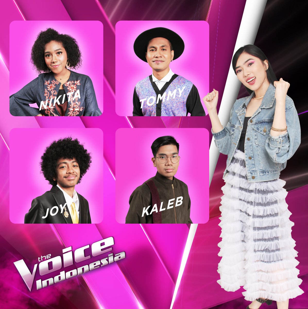 Inilah para jagoan di #TeamIsyana yang siap mengguncangkan panggung <a href="/TheVoiceGTV/">THE VOICE INDONESIA GTV</a> malam ini #TheVoiceIndonesia #TheVoice4Indonesia #LiveRound1