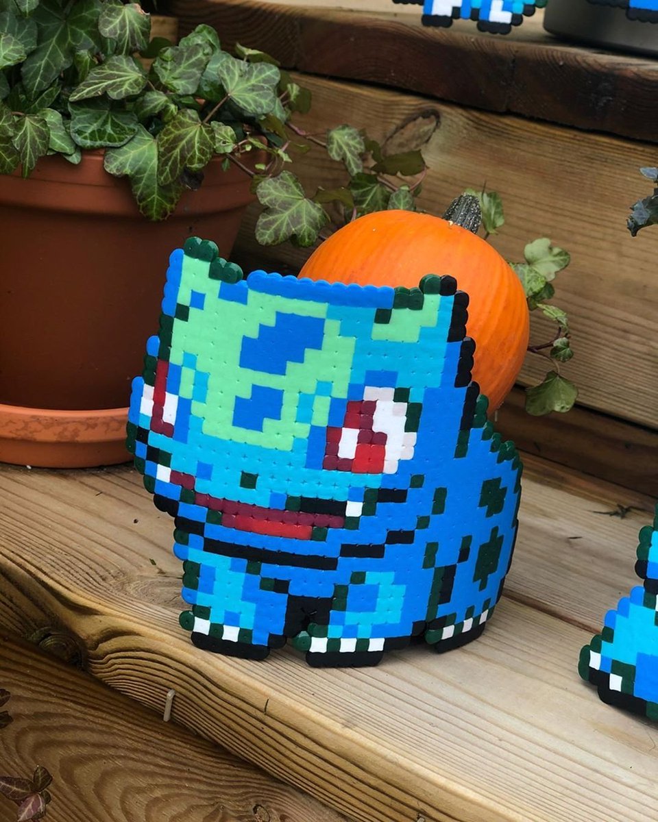 Featured image of post Bulbasaur Perler Beads It evolves into ivysaur starting at level 16 which evolves into venusaur at level 32