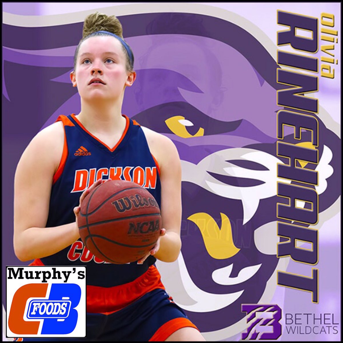 🏀Shout out to Olivia Rinehart on signing with Bethel University!