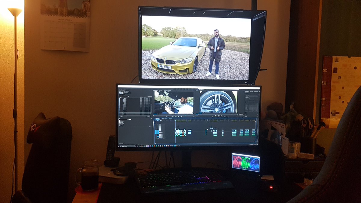 After a perfect day of filming on location with Ali from Invictus Motors, it is time for some black (room) magic... #filming #business #networking #shoutnetwork #video #videoservices #videoproduction #lancashire #manchester
