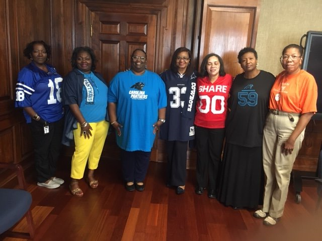 SHARE_SC's tweet photo. SHARE staff participate in “Winning Team Wednesday” in support of the 2019 United Way Campaign. https://t.co/QBCwBWRKxG