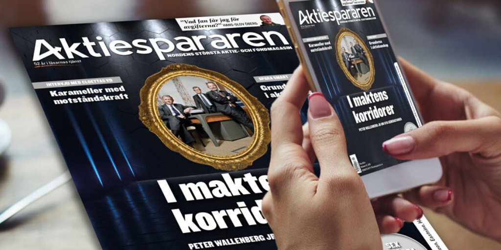 aktiespararna's tweet photo. Nytt rykande färskt nummer av Aktiespararen hittar du här: 
https://t.co/a586VVK346 https://t.co/TNc5dNJIzo