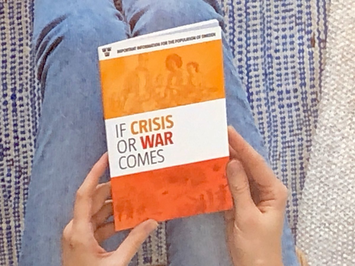 BABS_OFPP_UFPP's tweet photo. What would you do if your everyday life was turned upside down? Christina Andersson @MSBse about the swedish brochure «if crisis or war comes» https://t.co/SZBrZg3Z1w #BSK19 #CPP19 https://t.co/CObk5AAHFT