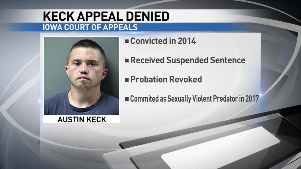 KTVOTV's tweet image. Appeals Court: Heartland man will stay confined as sexually violent predator 
bit.ly/341Bynt
#KTVONews #Iowanews #violentpredator