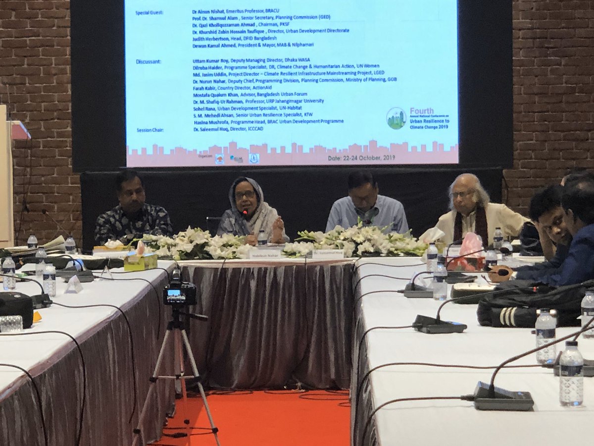 RukhsarS2's tweet photo. Honourable Chief guest Habibun Nahar delivering her speech at concluding session of the 3 day Conference. #NCUR4 #icccad #urbanCC
@ICCCAD @itsmetuhin @SarderShafiqulA @06Nahiyan @SaleemulHuq https://t.co/xlv2uVf2YK