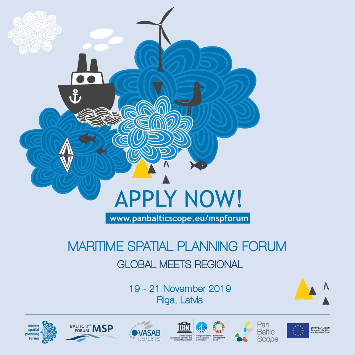 Today at #ESP10 conference in Hanover @PanBalticScope & Anda Ruskule @VARAM_Latvija are telling a story of mapping of marine green infrastructure to support #maritimespatialplanning in the Baltic Sea. More is coming at #MSPforum 2019 Riga. Join us!