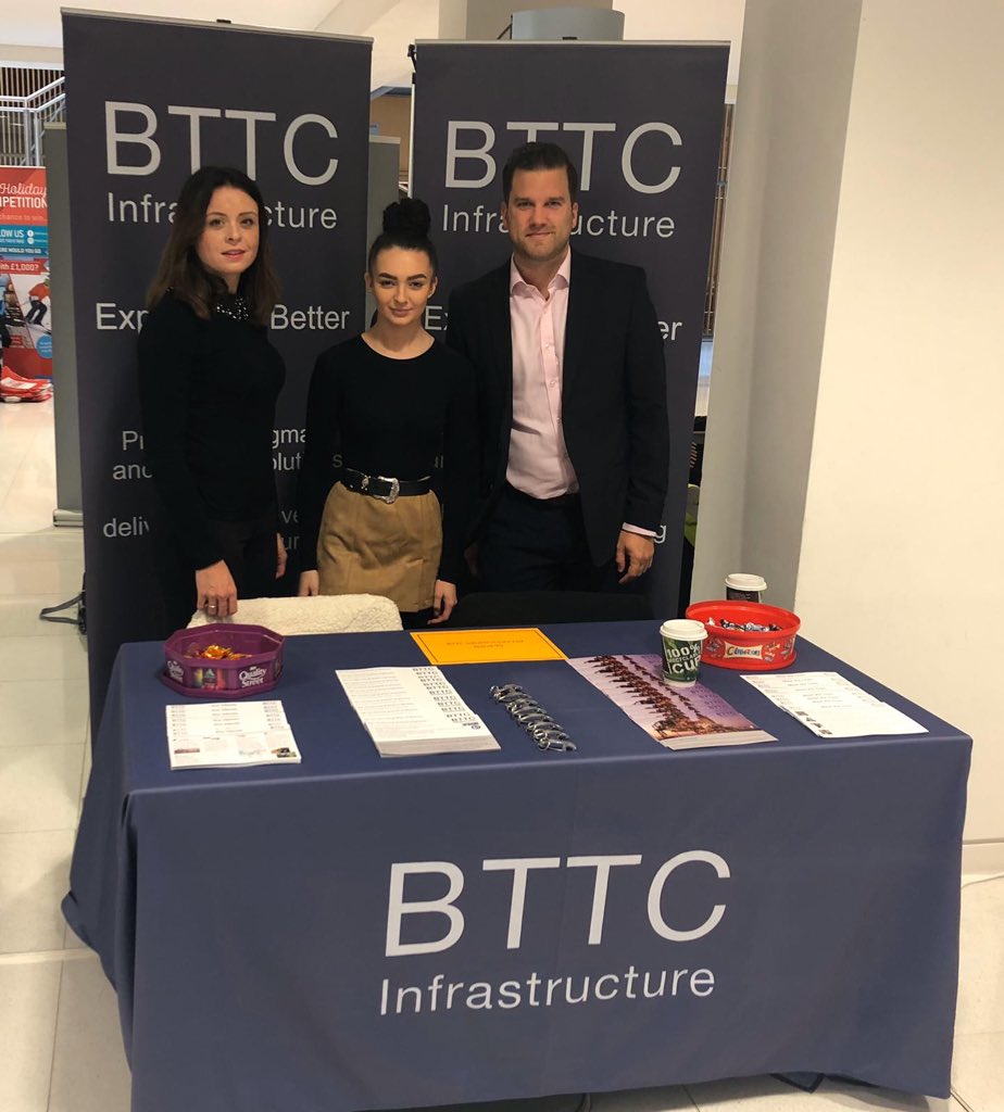 Interested in joining our fast track graduate programme? Then come and say hello! #ntufair #commercialservices #projectmanagement #engineeringmanagement