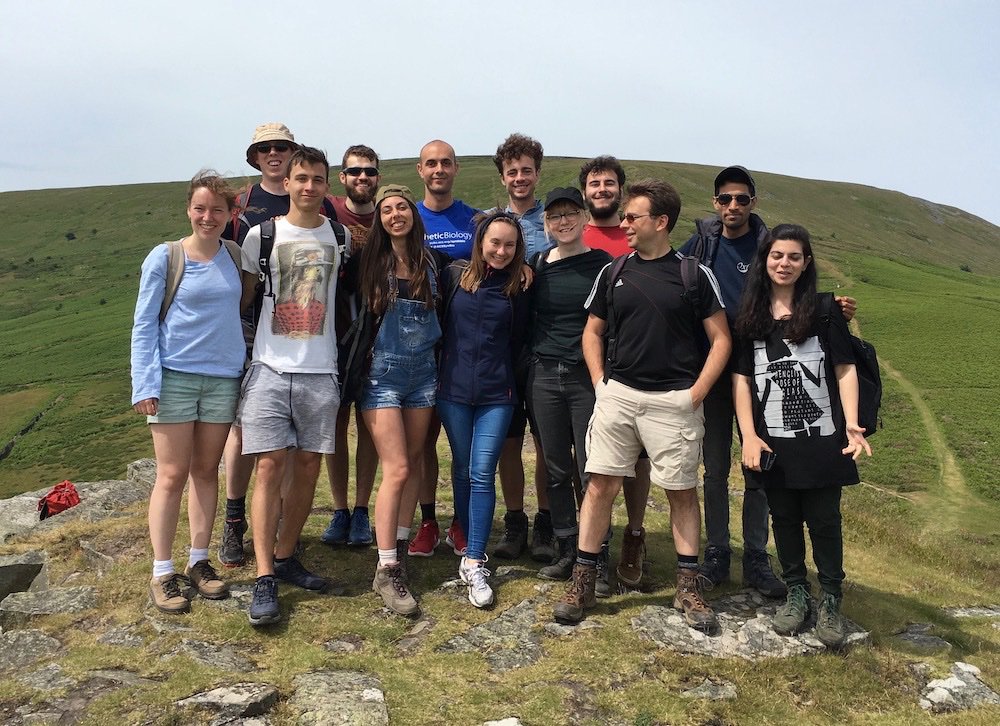 chofski's tweet photo. We still have a 4-year PhD opening in my group to work with @MSFTResearchCam to develop some exciting new methods for reprogramming living cells. You also get to work with these lovely people! DM me if interested. #synbio #phd @BrisBioDesign @BristolBioSci https://t.co/KZMyhOSPwt https://t.co/0PLm0SEDzm