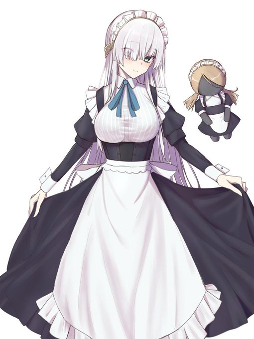 クラシカルメイドのtwitterイラスト検索結果 古い順