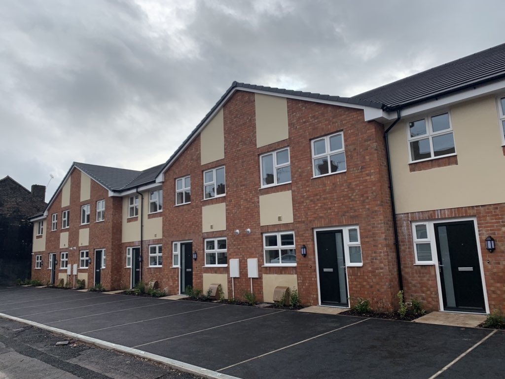 HodgkinsonBuild's tweet photo. Our site at #Stoke nearly done ✅... #finishing off #build 20 houses #starter #homes #first  #news #followme @honeycombgrp #awesomebuild 10 months https://t.co/pM0UkBbFz0