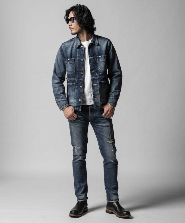GReeDshop's tweet photo. 武骨なデニム素材でありながら、どこか気品がある。大人な男に羽織って欲しい。
https://t.co/pYEg06uVRE
#CRIMIE #greedweb #デニムジャケット #denim https://t.co/ExKivSdKSC
