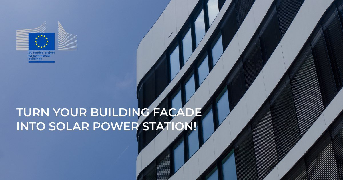 With the support of European Commission we launching a B2B pilot project, greener future, here we come  #europeancommission #eu #horizon2020 #BREEAM #greenbuilding #SolarGaps