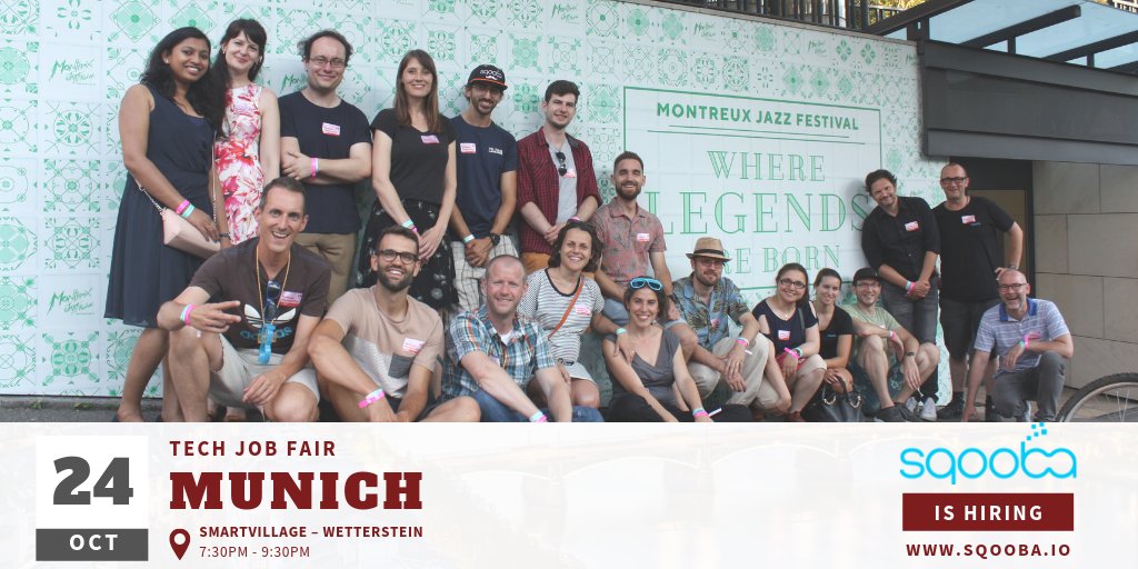 Bert_feed's tweet photo. Looking for a #DataScience #SoftwareEngineer #DataEngineer #DevOps #job in #Munich. Come and meet us today at the #techjob fare in Munich:
https://t.co/luErrGSjnX https://t.co/H047UYkmy6